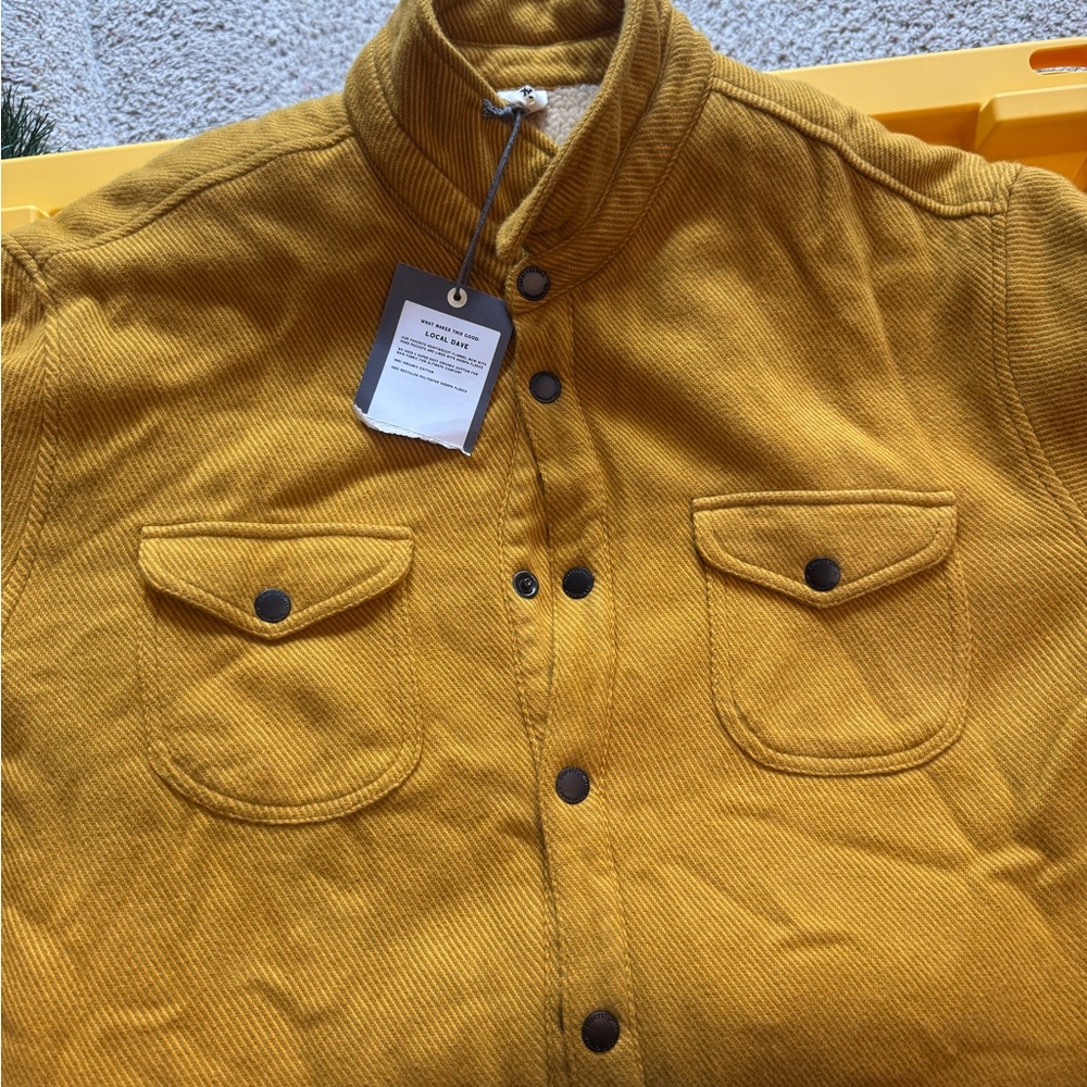 fayettechill yellow shacket